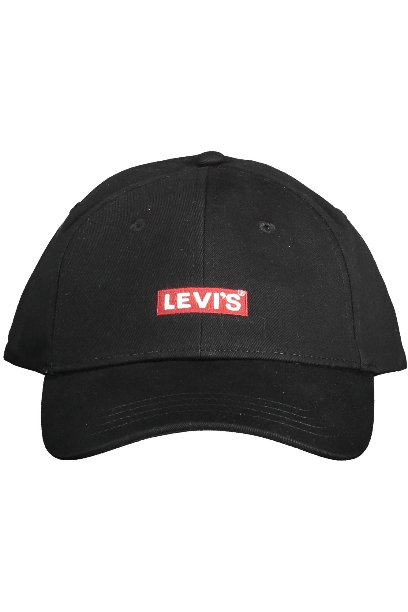 LEVI'S SCHWARZE HERRENMÜTZE Schwarz UNI 7626725013458