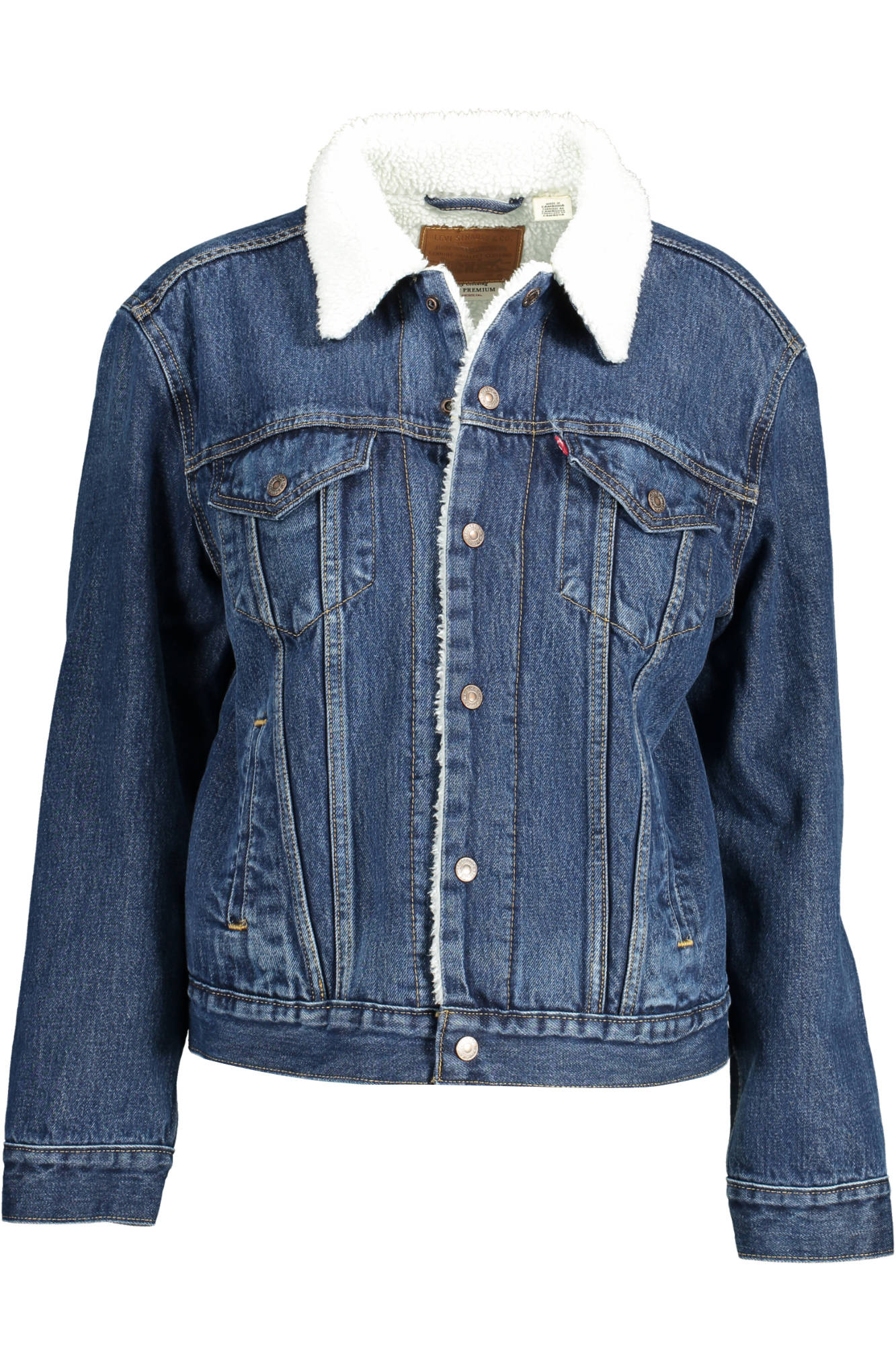 LEVI'S JEANSJACKE DAMEN BLAU Blau S 5400898169943