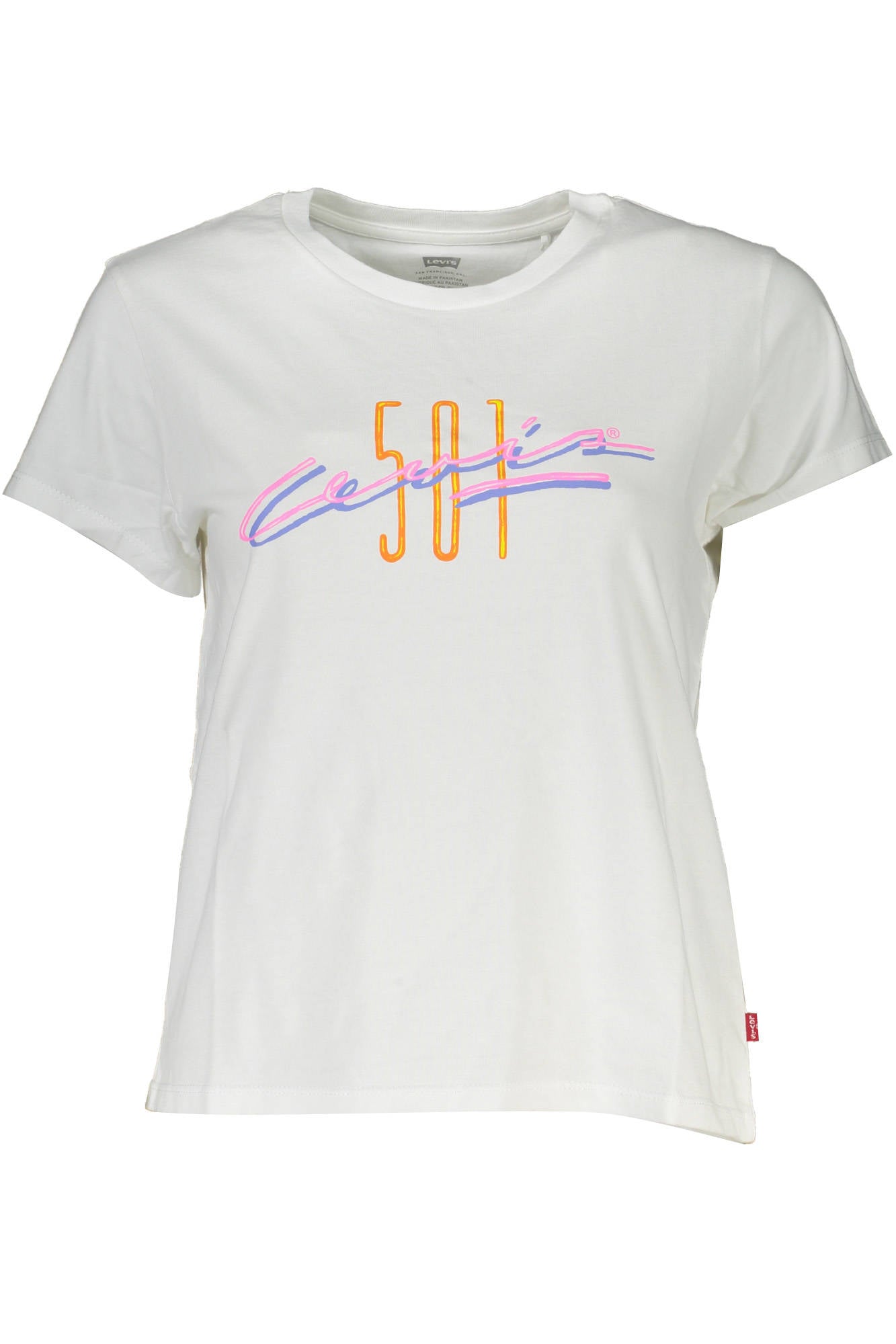 LEVI'S KURZARM-T-SHIRT DAMEN WEISS Weiß XS 5401105990381