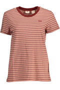 LEVI'S DAMEN KURZARM T-SHIRT ROT Rot 2XS 5401043555574