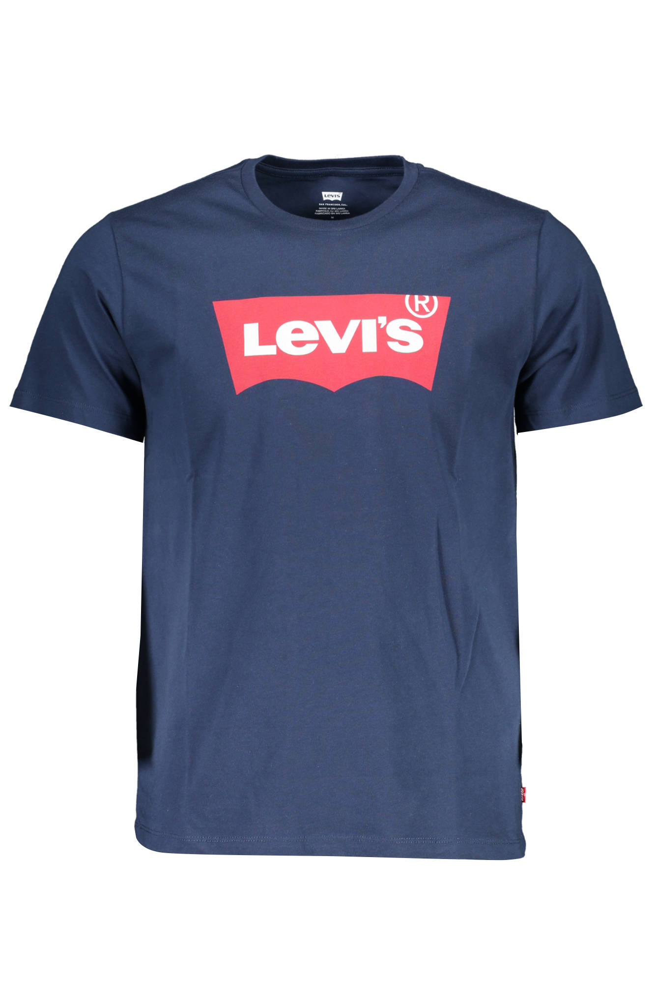 LEVI'S HERREN KURZARM T-SHIRT BLAU Blau XL 5415211983519
