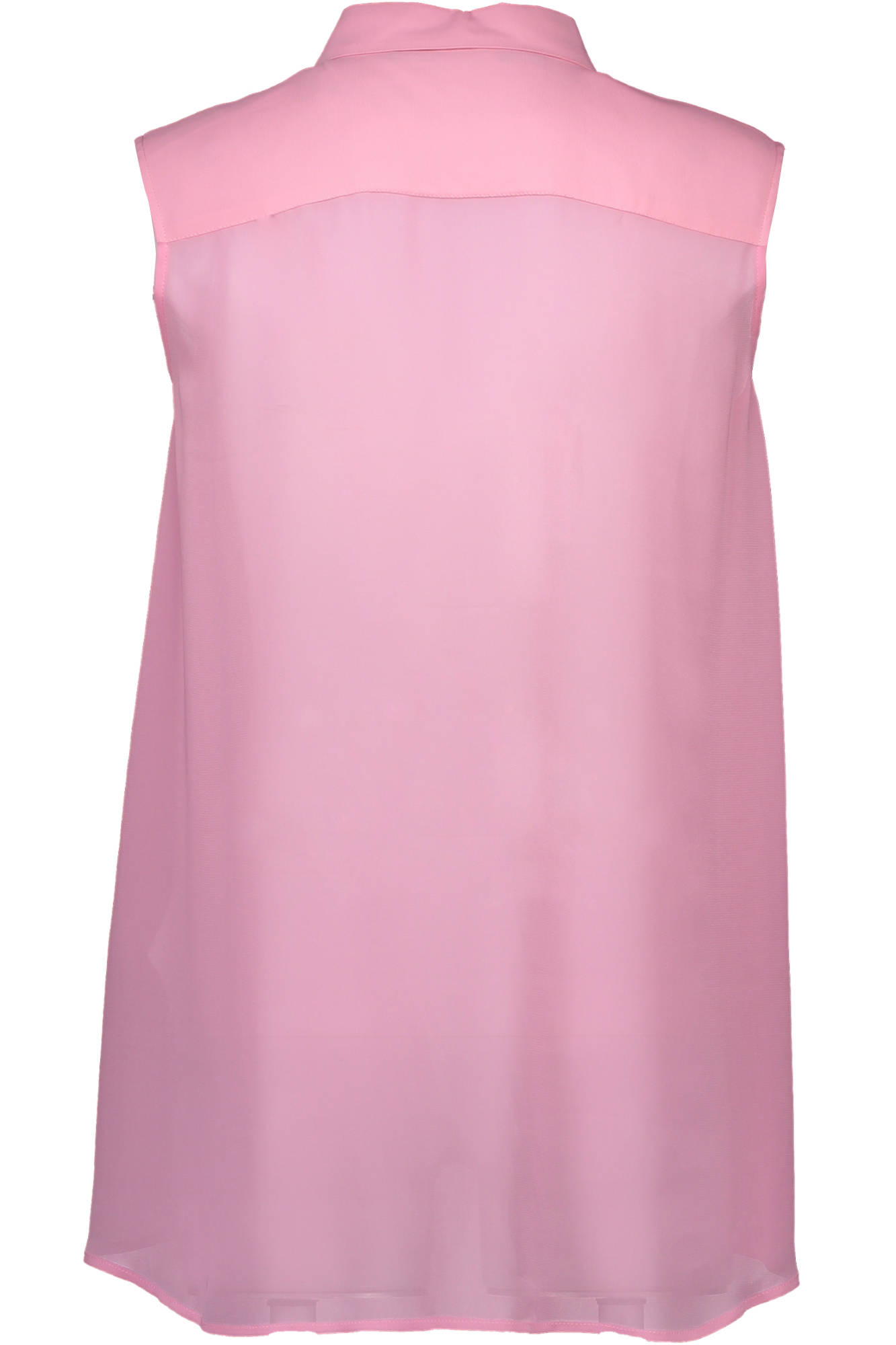 LOVE MOSCHINO CAMICIA SENZA MANICHE DONNA ROSA