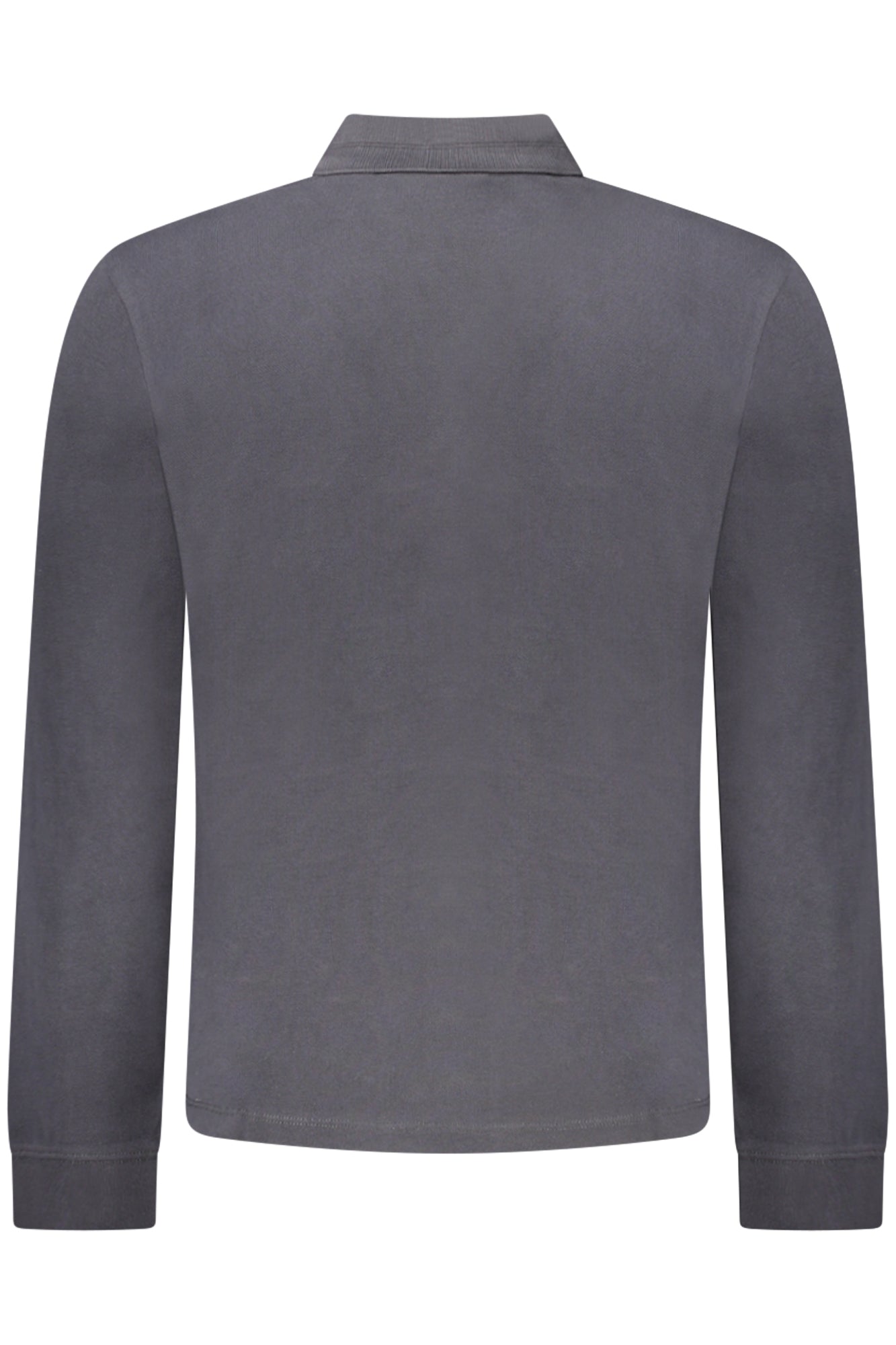 Napapijri Men's Long Sleeve Polo Shirt Black