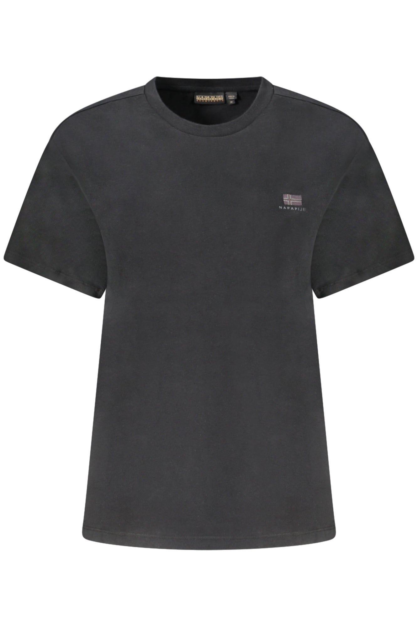 Napapijri Damen Kurzarm-T-Shirt Schwarz Schwarz 2XS 198265121582