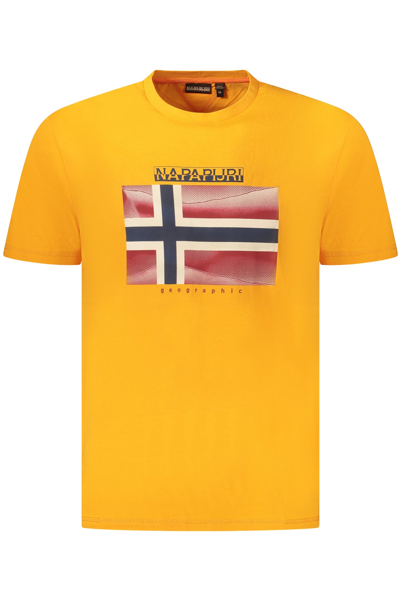 Napapijri Herren Kurzarm-T-Shirt Orange Orange S 198265103397