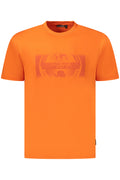 Napapijri Herren Kurzarm-T-Shirt Orange Orange S 198265105445