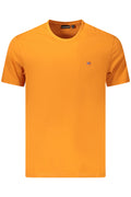 Napapijri Herren Kurzarm-T-Shirt Orange Orange S 198265683417