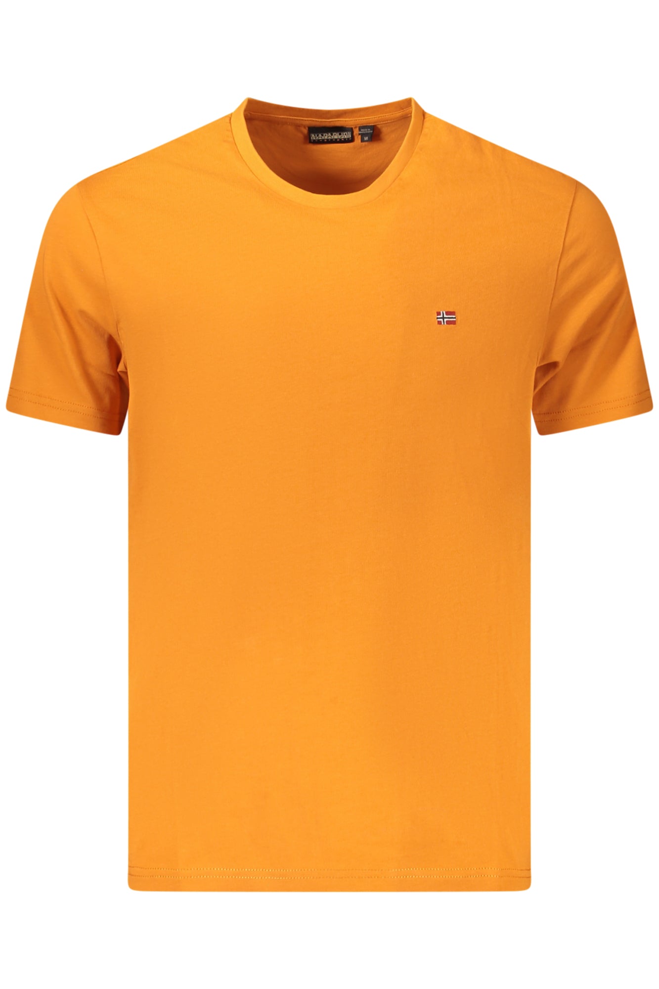 Napapijri Herren Kurzarm-T-Shirt Orange Orange S 198265683417