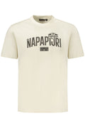 NAPAPIJRI HERREN-KURZARM-T-SHIRT, BEIGE Beige 2XL 198265600346