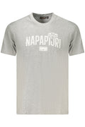 Napapijri Herren Kurzarm-T-Shirt Grau Grau 2XL 198265600223