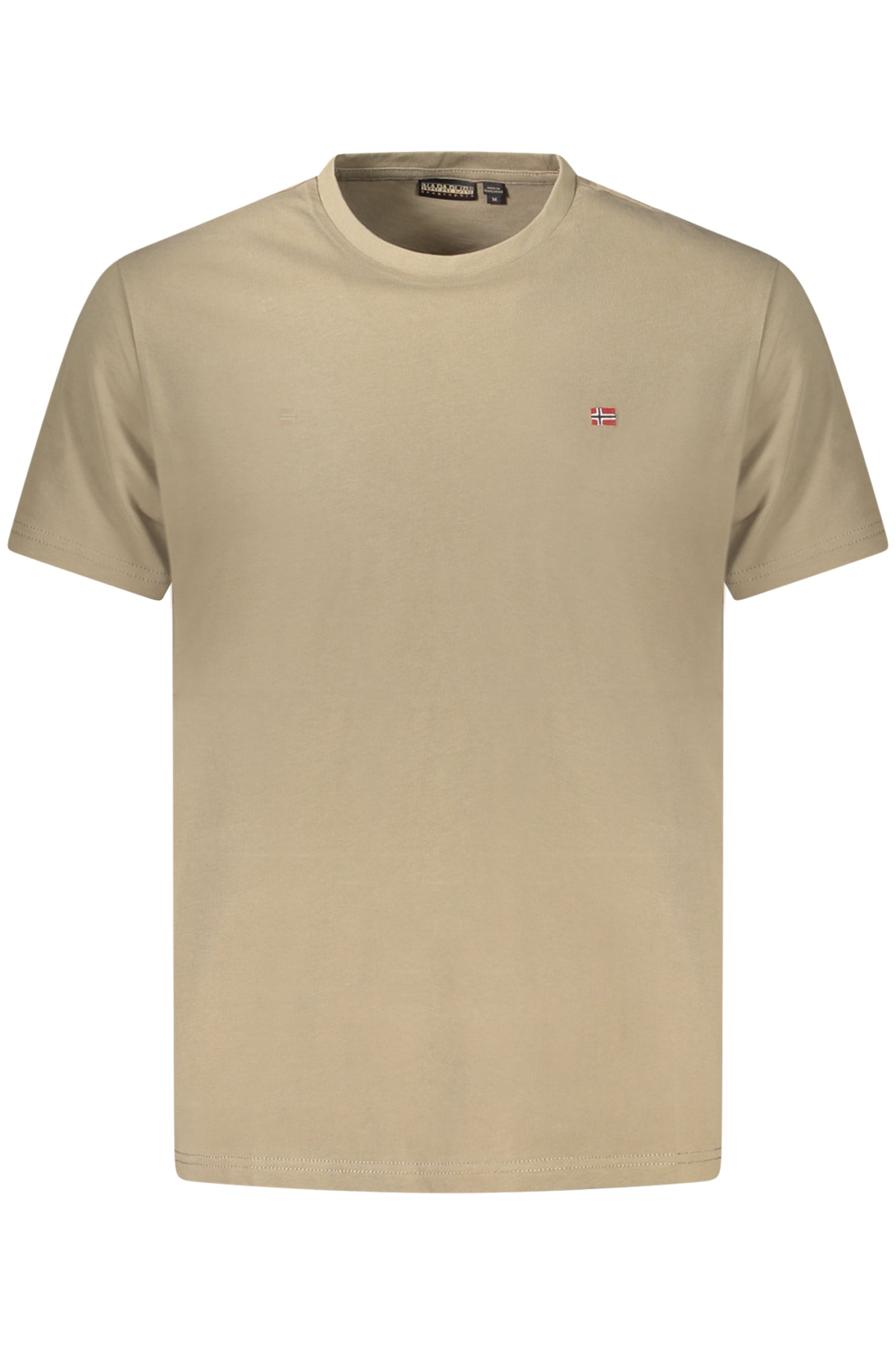 Napapijri Herren-Kurzarm-T-Shirt, Braun Braun S 198265682977