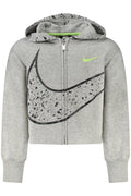 NIKE SWEATSHIRT MIT REISSVERSCHLUSS FÜR MÄDCHEN, GRAU Grau 4A 807421603960