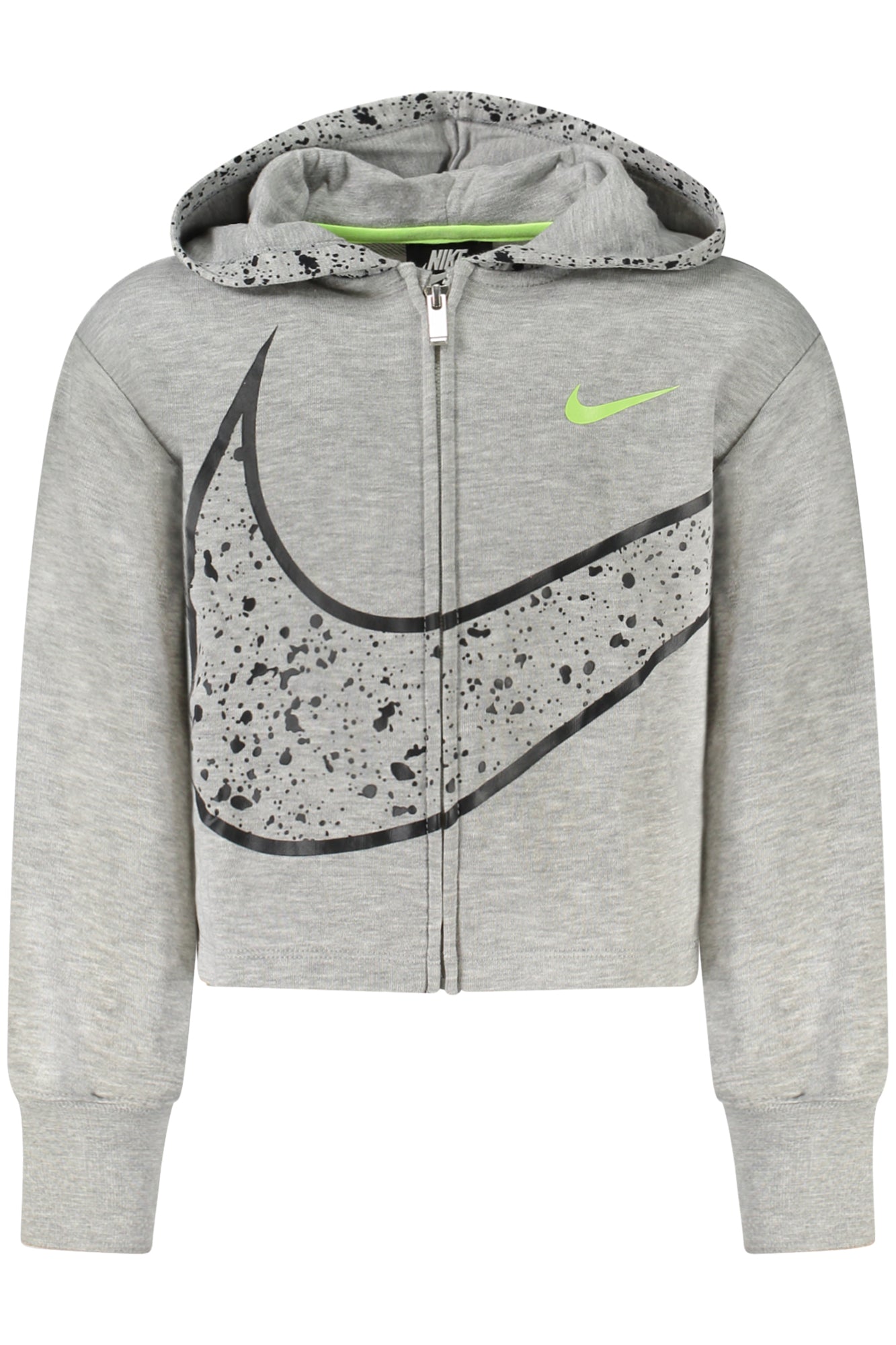 NIKE SWEATSHIRT MIT REISSVERSCHLUSS FÜR MÄDCHEN, GRAU Grau 4A 807421603960
