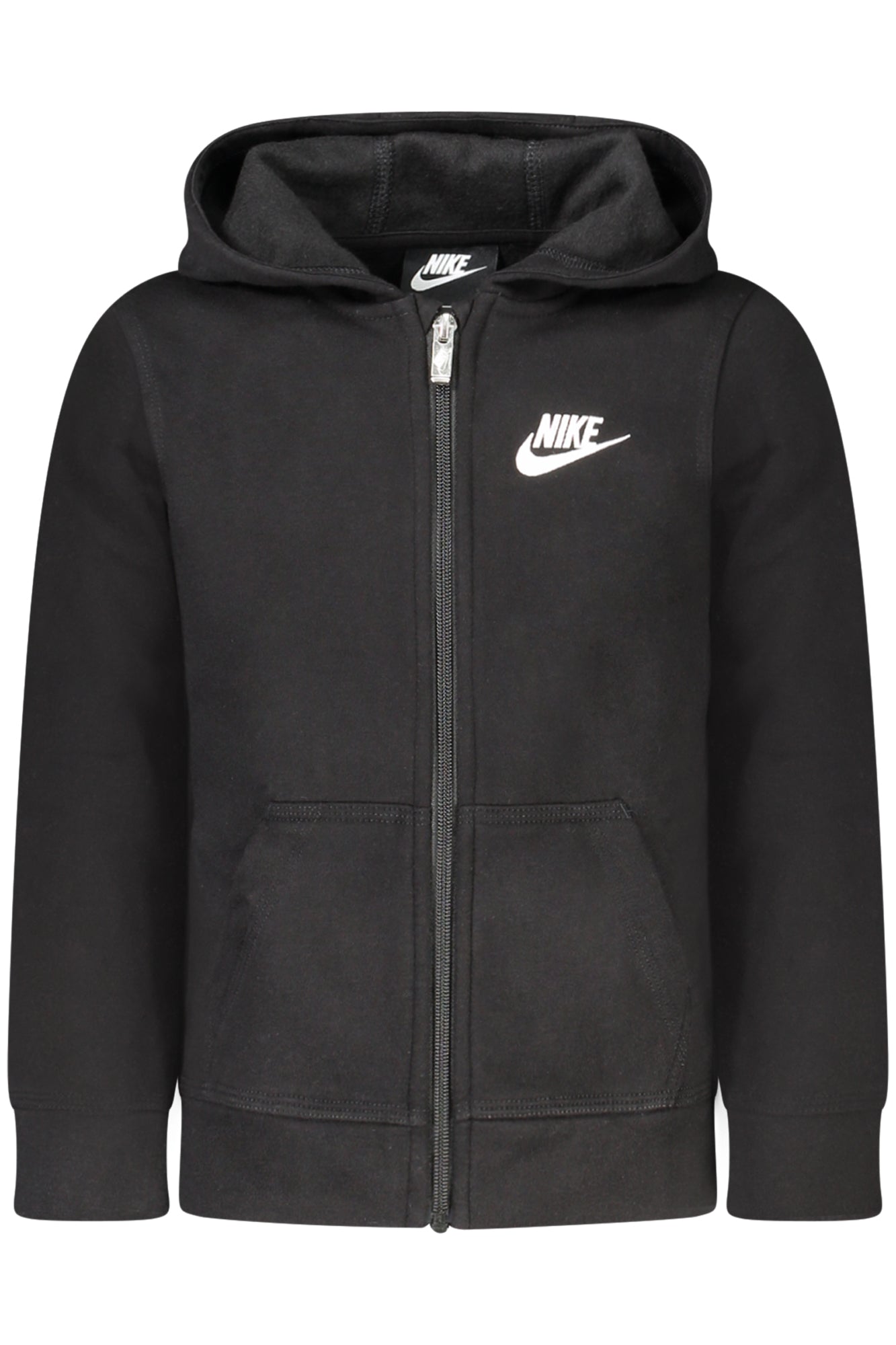 NIKE SCHWARZES KINDER-SWEATSHIRT MIT REISSVERSCHLUSS Schwarz 4A 633731088551