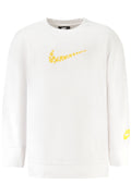 NIKE WEISSES KINDER-SWEATSHIRT MIT REISSVERSCHLUSS Weiß 4A 807421593643
