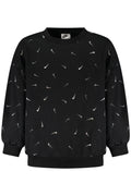 NIKE SCHWARZES KINDER-SWEATSHIRT MIT REISSVERSCHLUSS Schwarz 4A 825664544017