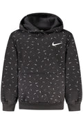 NIKE SCHWARZES KINDER-SWEATSHIRT MIT REISSVERSCHLUSS Schwarz 6A 196327336905
