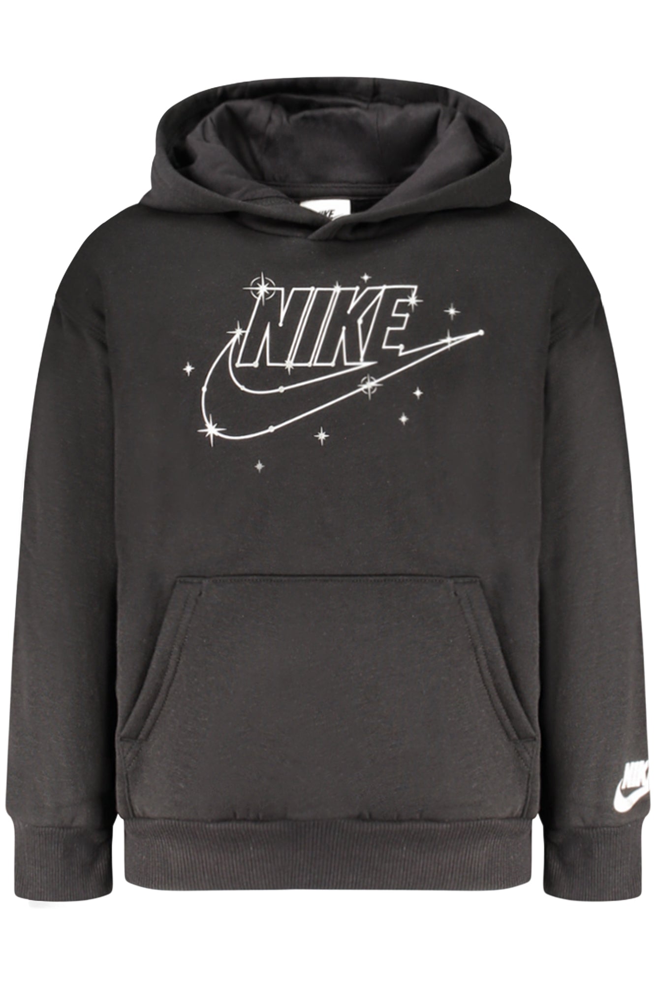 NIKE SCHWARZES KINDER-SWEATSHIRT MIT REISSVERSCHLUSS Schwarz 4A 196327664527