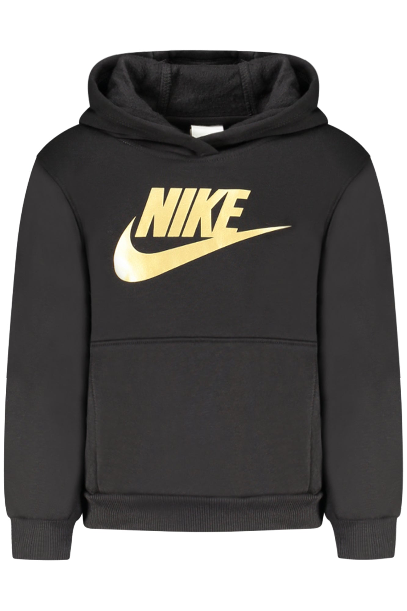 NIKE SCHWARZES KINDER-SWEATSHIRT MIT REISSVERSCHLUSS Schwarz 4A 196923833136