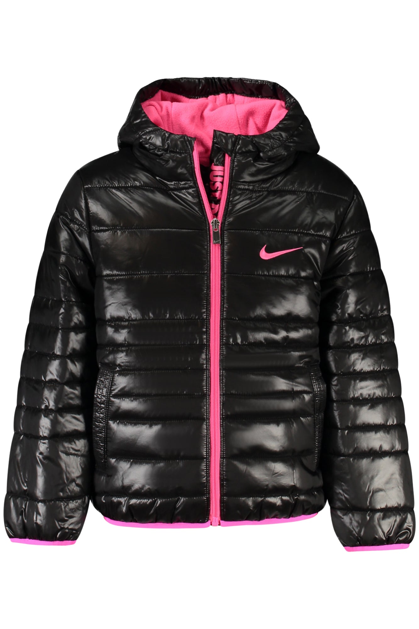 NIKE MÄDCHEN SCHWARZE JACKE Schwarz 6A 677838669893