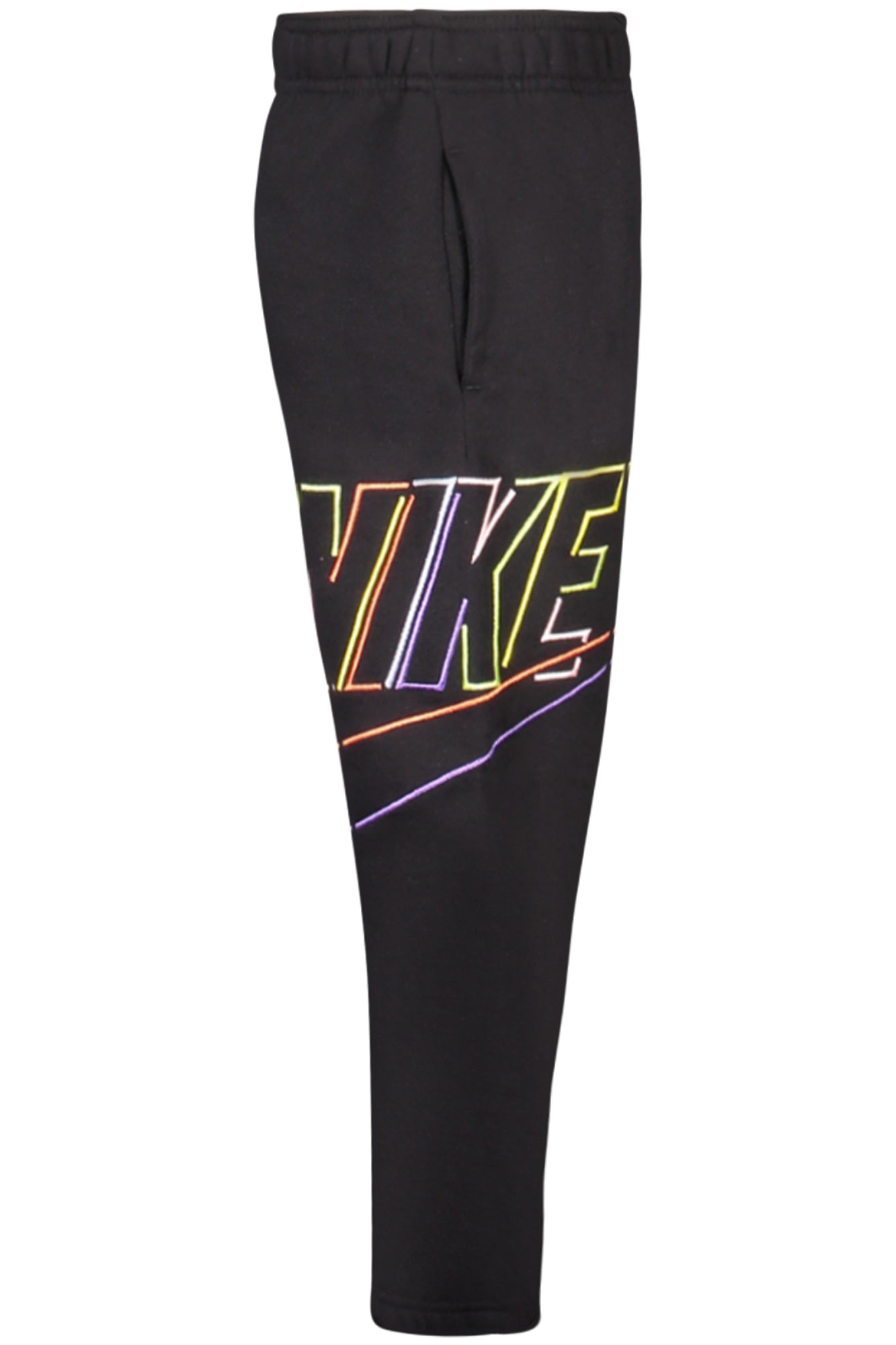 NIKE KIDS BLACK LONG TRAINING PANTS