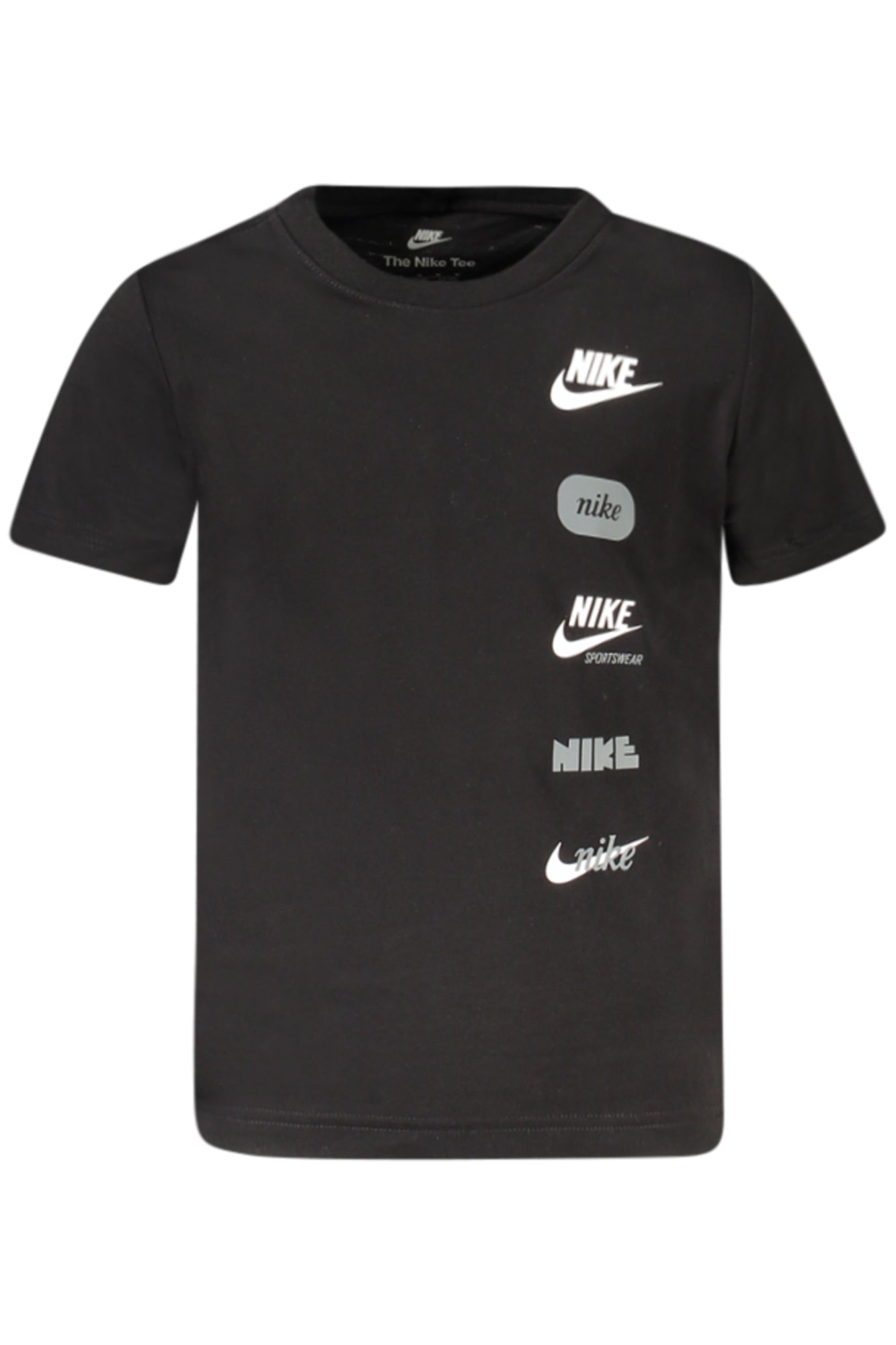 NIKE KURZARM-T-SHIRT FÜR KINDER, SCHWARZ Schwarz 4A 196327867843