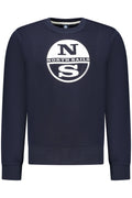 NORTH SAILS HERREN BLAUES SWEATSHIRT MIT REISSVERSCHLUSS Blau S 8052591191409