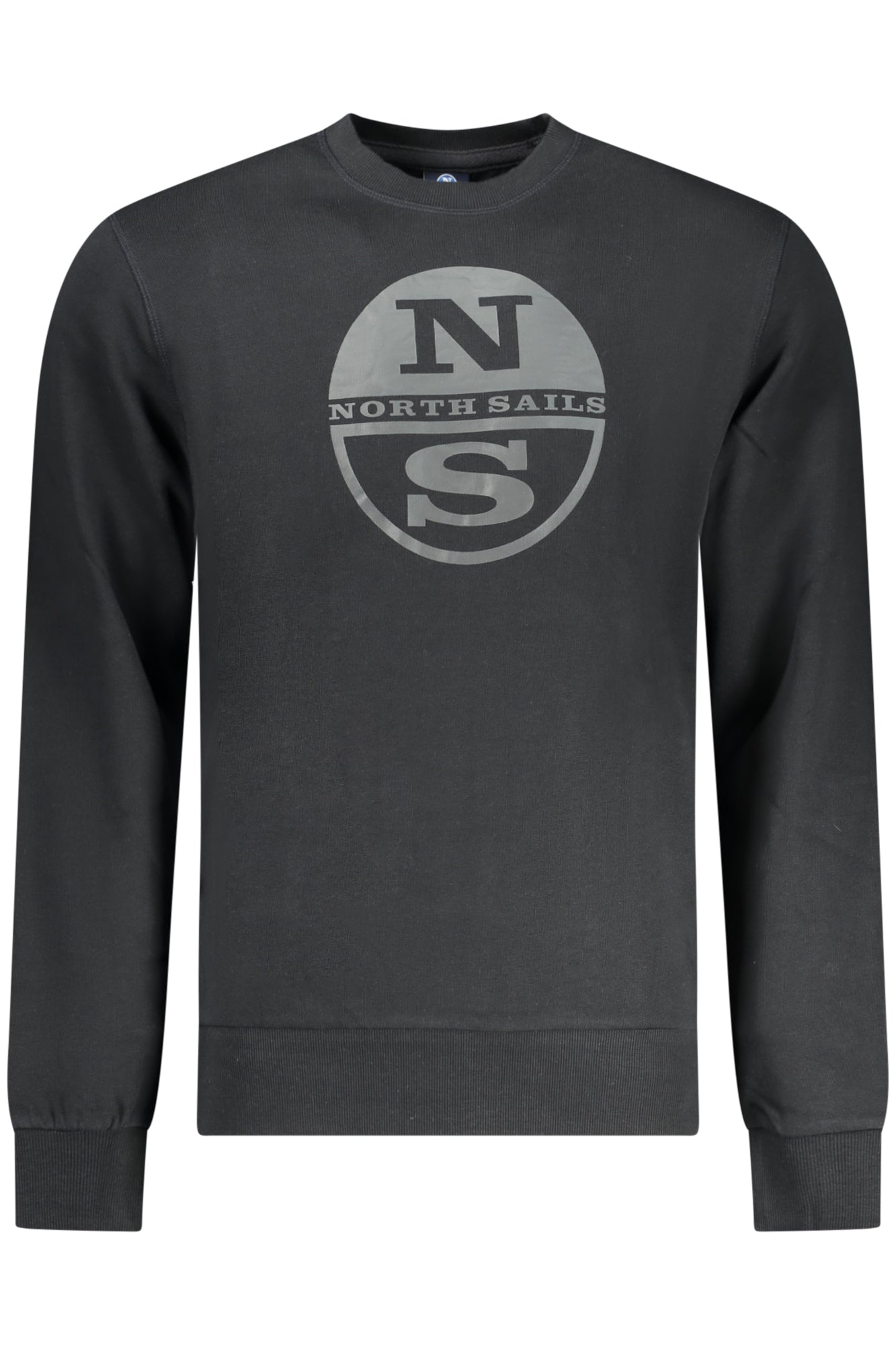 NORTH SAILS HERREN SCHWARZES SWEATSHIRT MIT REISSVERSCHLUSS Schwarz S 8052591191461