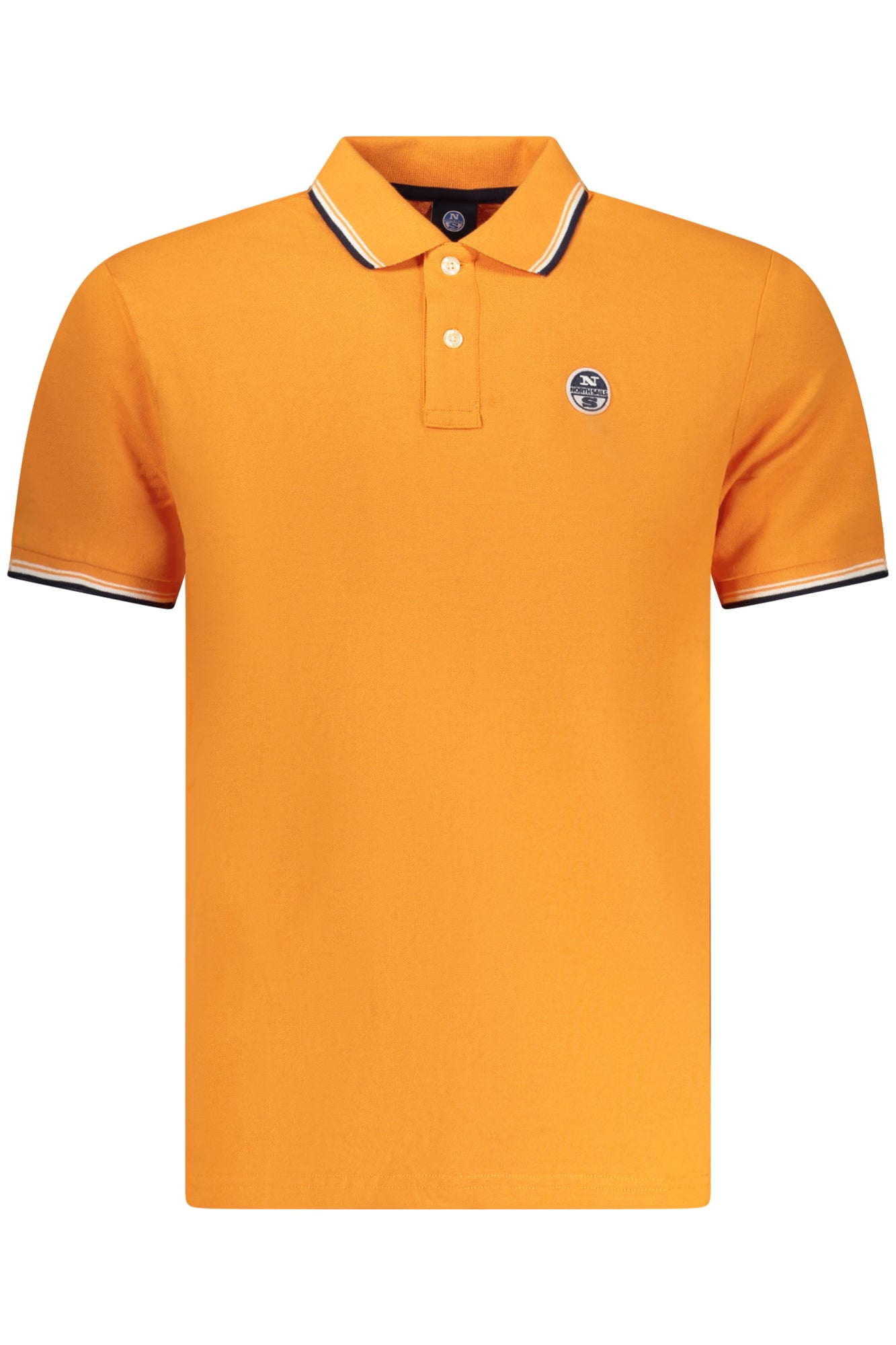 NORTH SAILS HERREN-POLOSHIRT MIT KURZEN ÄRMELN, ORANGE Orange S 8052591188287