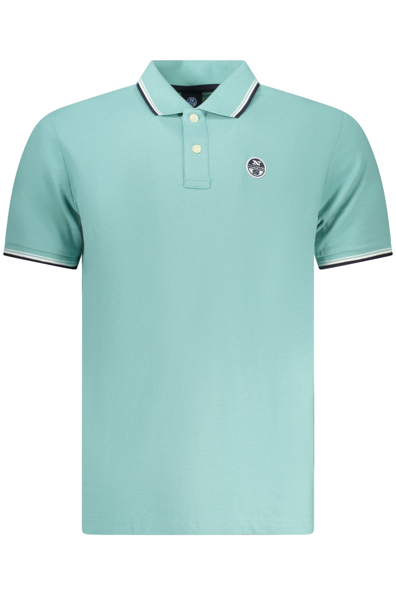 NORTH SAILS HERREN-POLOSHIRT MIT KURZEN ÄRMELN, BLAU Blau S 8052591188348