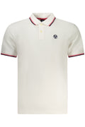 NORTH SAILS HERREN-POLOSHIRT MIT KURZEN ÄRMELN, WEISS Weiß S 8052591188041