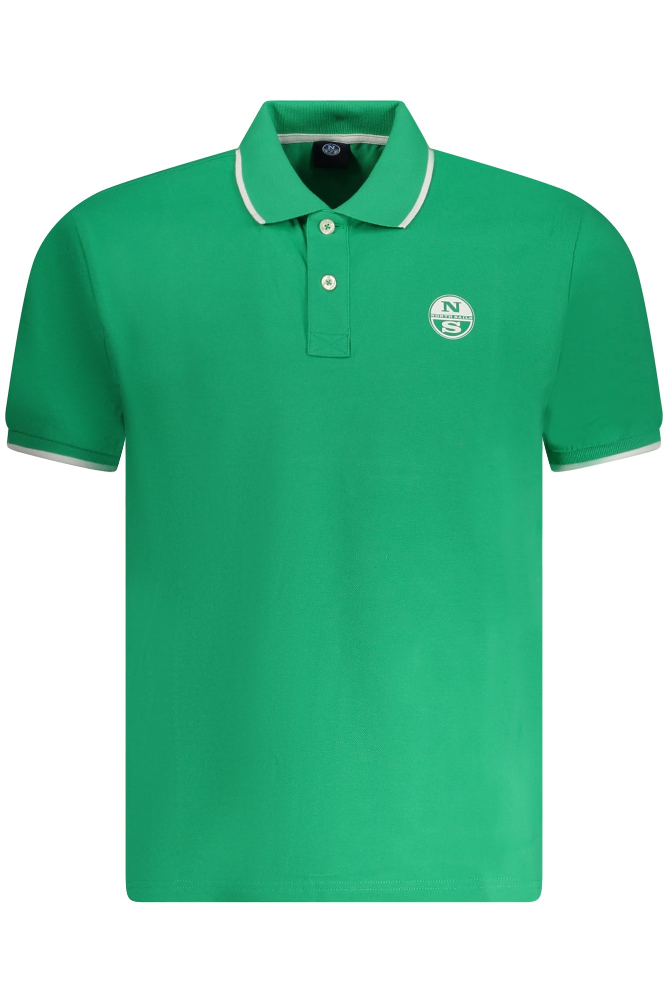 NORTH SAILS HERREN-POLOSHIRT MIT KURZEN ÄRMELN, GRÜN Grün S 8300825832056