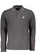 NORTH SAILS LANGÄRMELIGES POLOSHIRT FÜR HERREN GRAU Grau 2XL 8300825678586