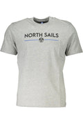 NORTH SAILS HERREN-KURZÄRMELIGES T-SHIRT GRAU