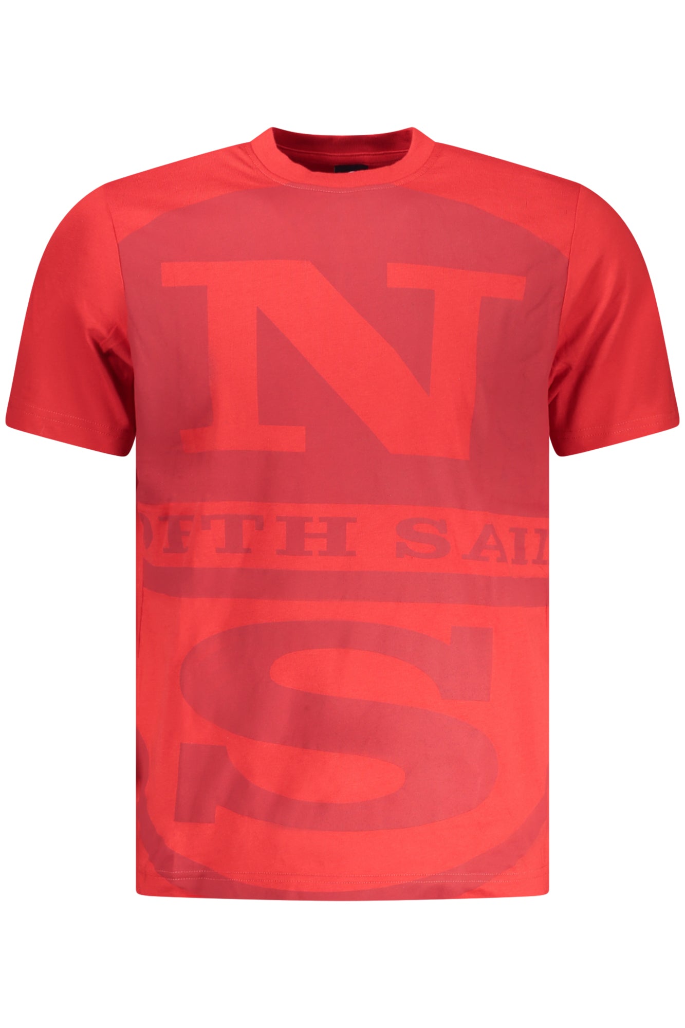 NORTH SAILS HERREN-T-SHIRT MIT KURZEN ÄRMELN, ROT Rot S 8052591190327