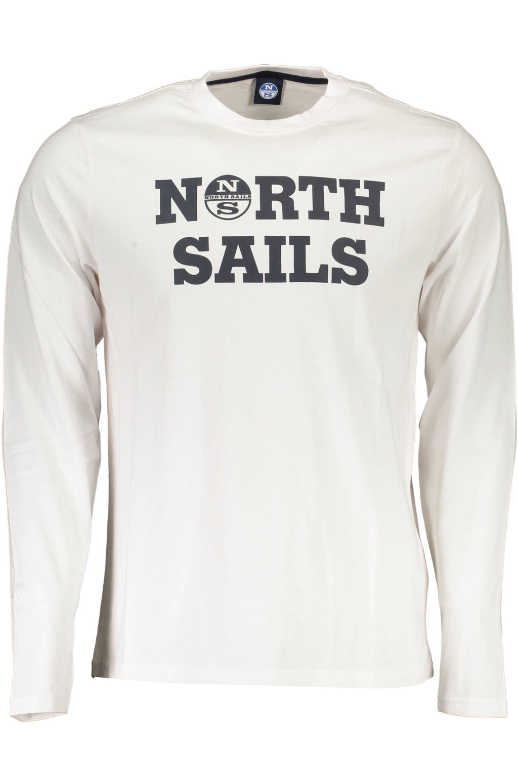 NORTH SAILS LANGARM-T-SHIRT HERREN WEISS