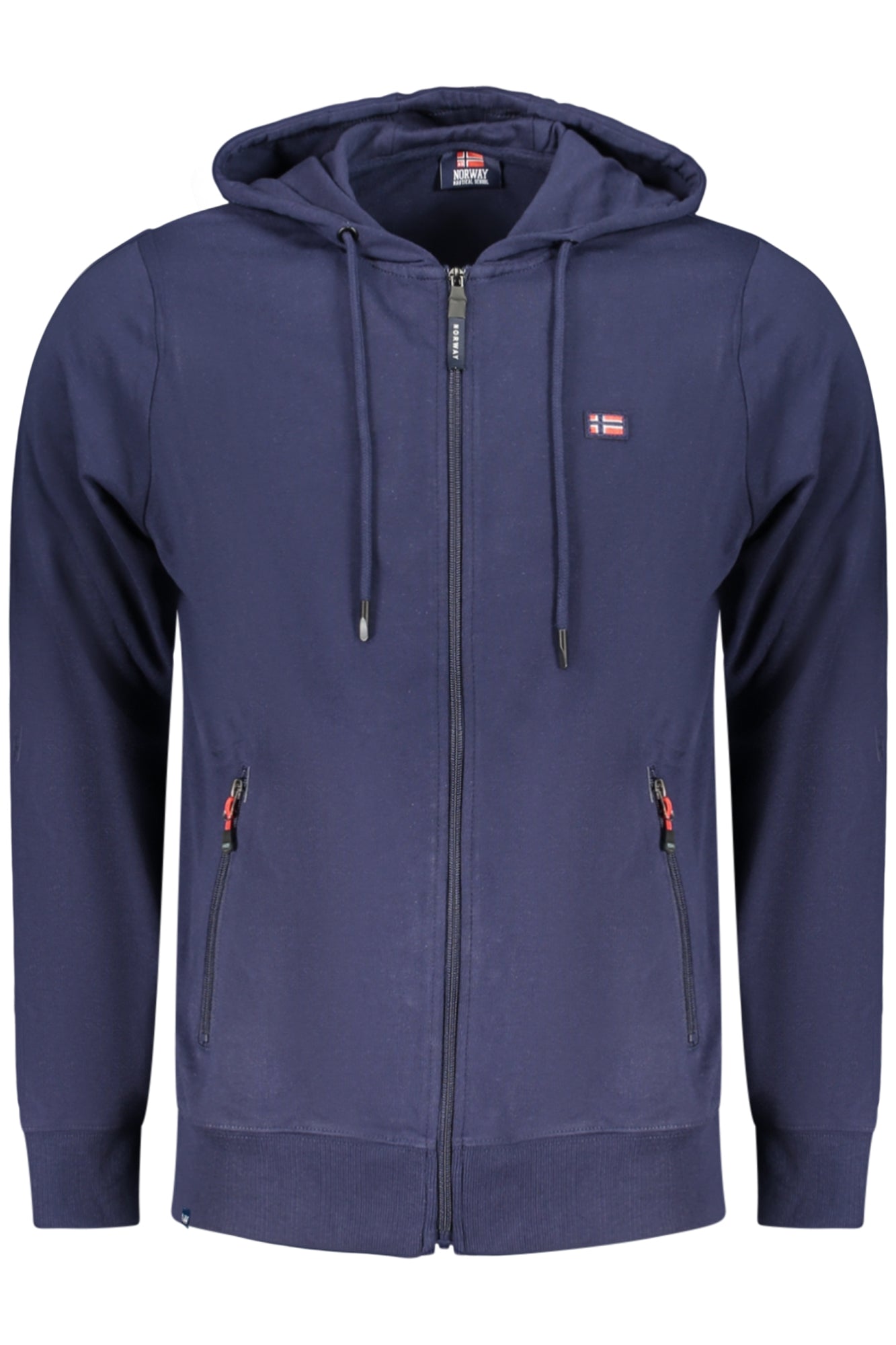 NORWEGEN 1963 HERREN BLAUES REISSVERSCHLUSS-SWEATSHIRT Blau S 8057805305733