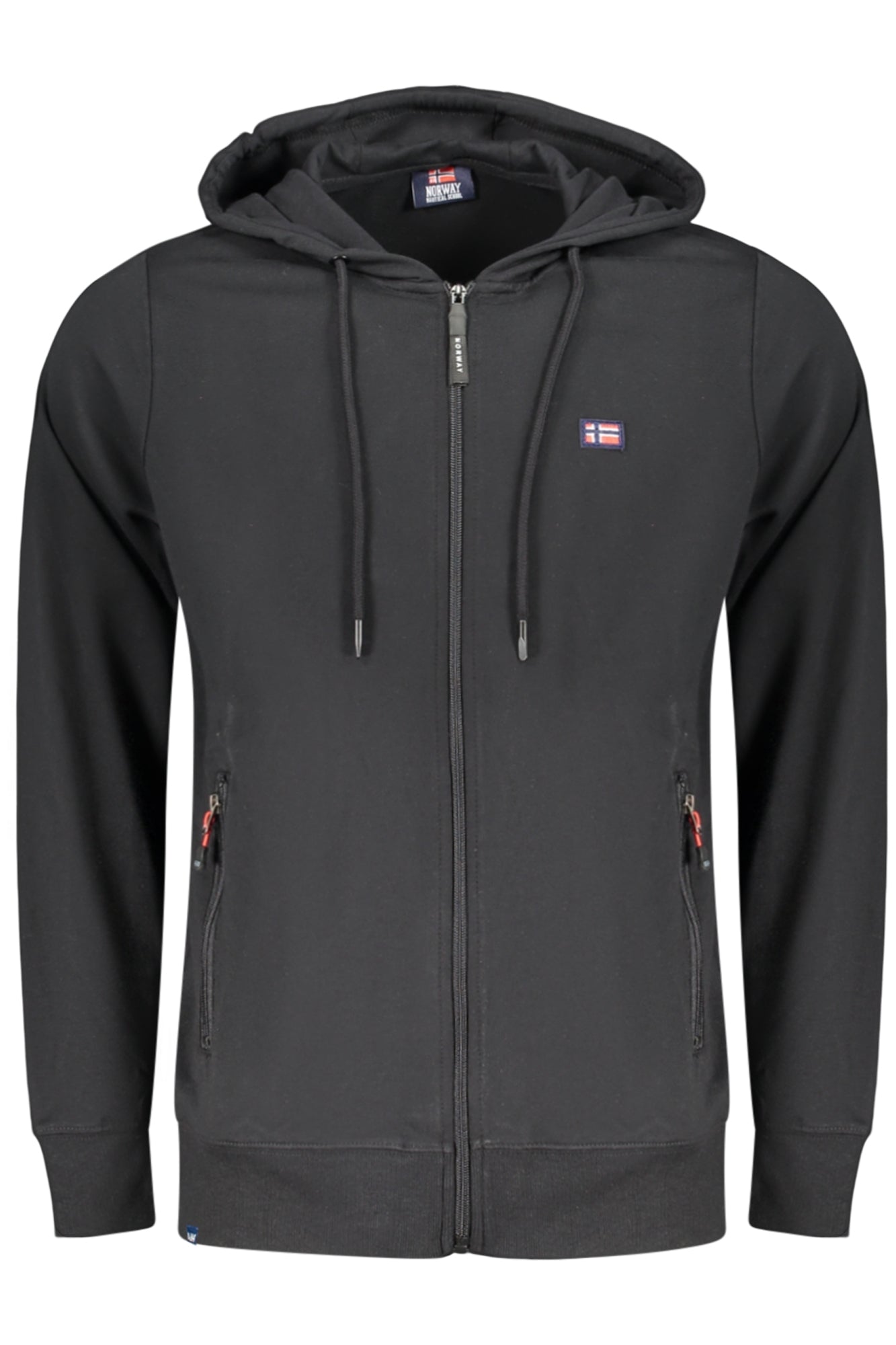 NORWEGEN 1963 HERREN SCHWARZES REISSVERSCHLUSS-SWEATSHIRT Schwarz S 8057805305597