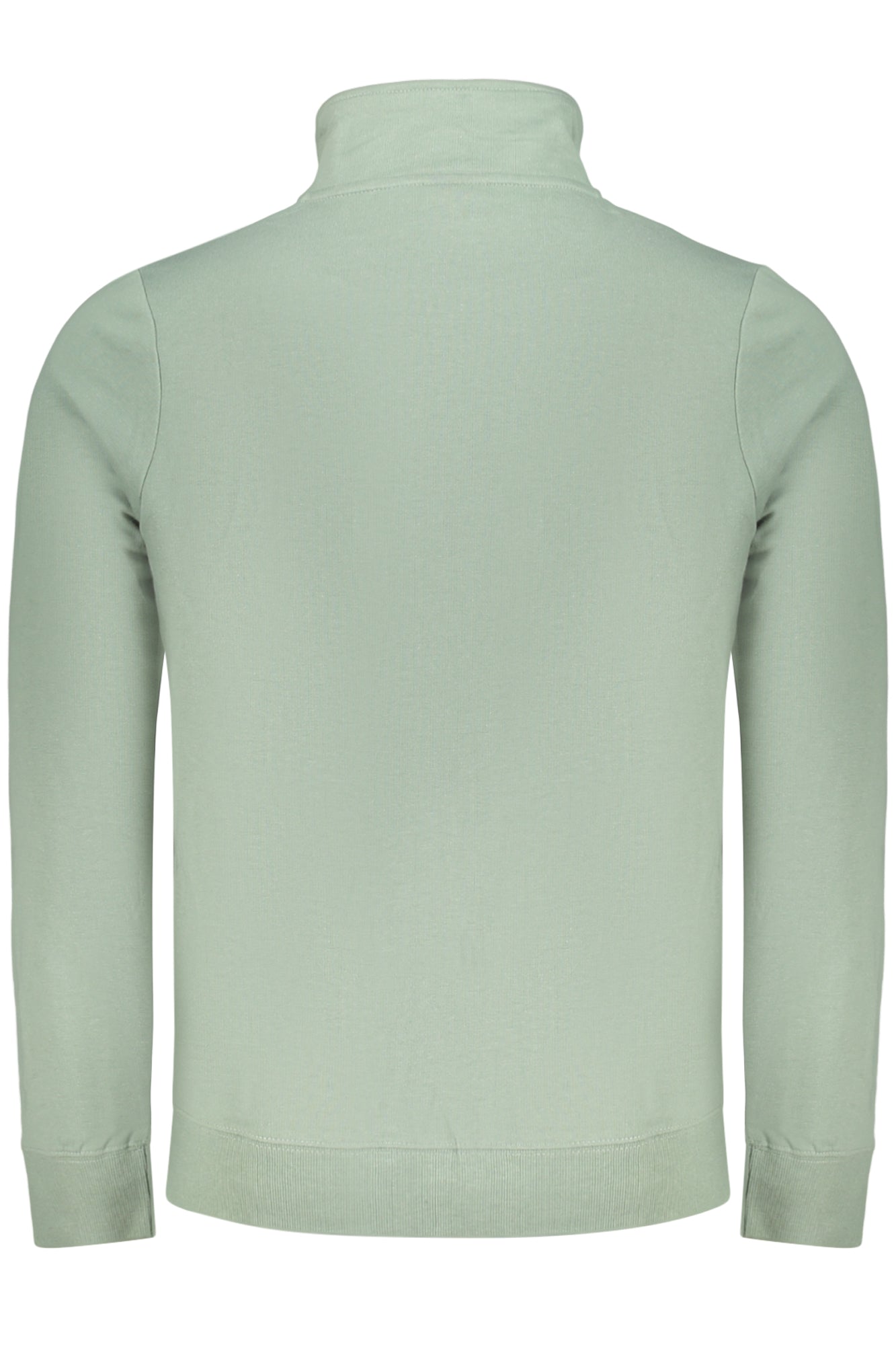 NORWEGEN 1963 HERREN GRÜNES SWEATSHIRT MIT REISSVERSCHLUSS, GRÜN