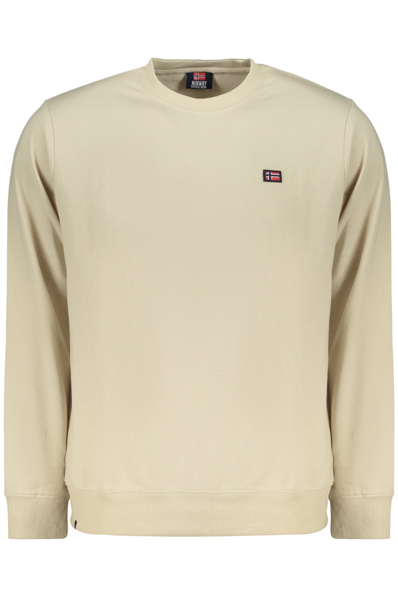 NORWEGEN 1963 HERREN BEIGE REISSVERSCHLUSS-SWEATSHIRT Beige S 8057805304613