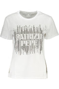 PATRIZIA PEPE DAMEN KURZARM T-SHIRT WEISS Weiß XS 8051523688703