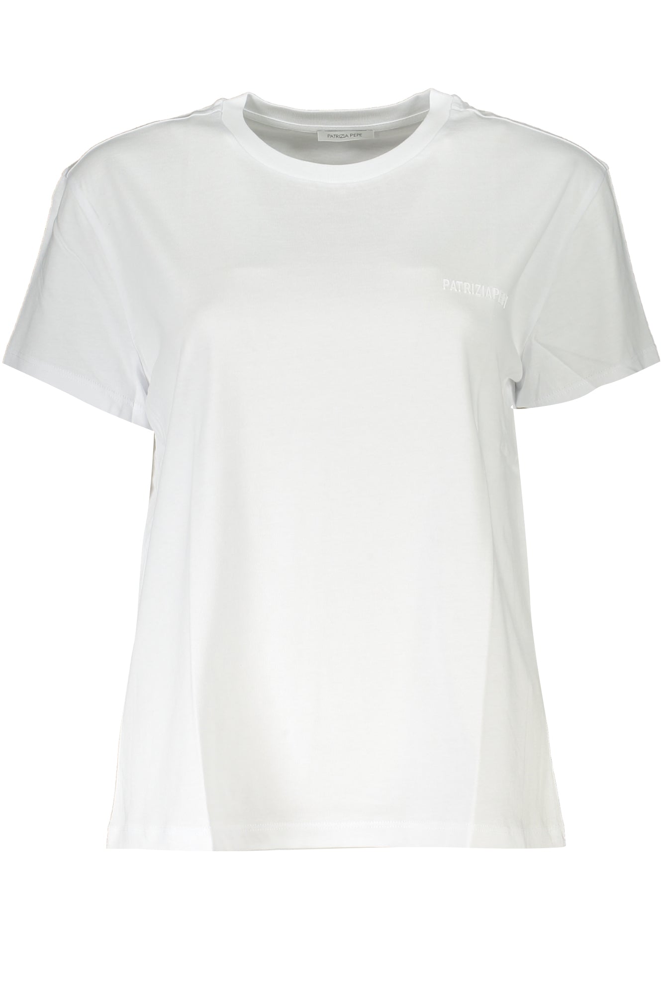 PATRIZIA PEPE DAMEN KURZARM T-SHIRT WEISS Weiß XS 8051523968058