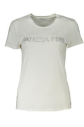 PATRIZIA PEPE DAMEN KURZARM T-SHIRT WEISS Weiß XS 8051523125093