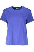 PATRIZIA PEPE DAMEN KURZARM T-SHIRT BLAU Blau XS 8051523906920