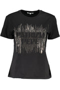 PATRIZIA PEPE DAMEN KURZARM T-SHIRT SCHWARZ Schwarz XS 8051523688666