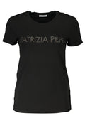 PATRIZIA PEPE DAMEN KURZARM T-SHIRT SCHWARZ Schwarz XS 8051523124577