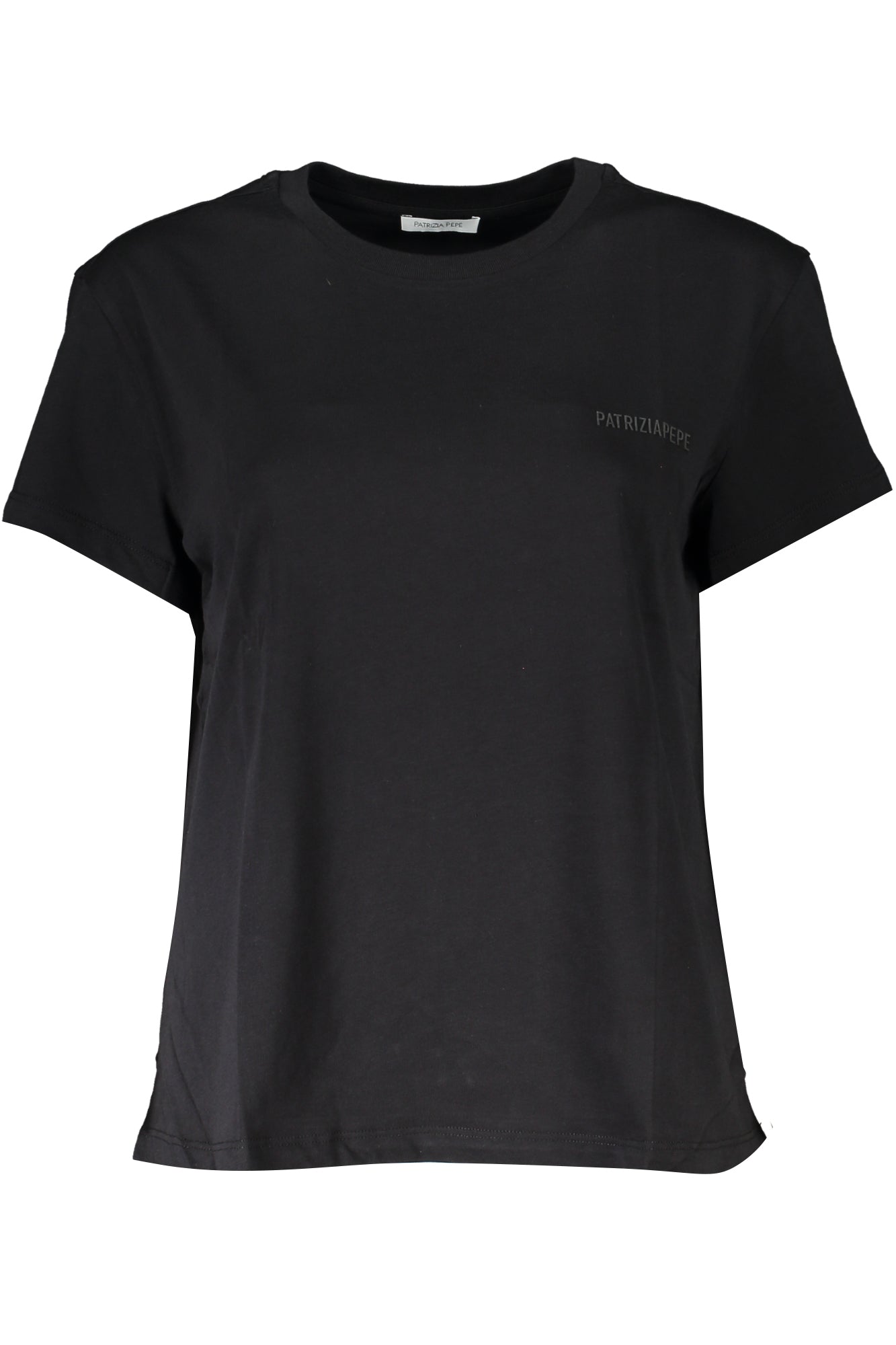 PATRIZIA PEPE DAMEN KURZARM T-SHIRT SCHWARZ Schwarz XS 8051523968010