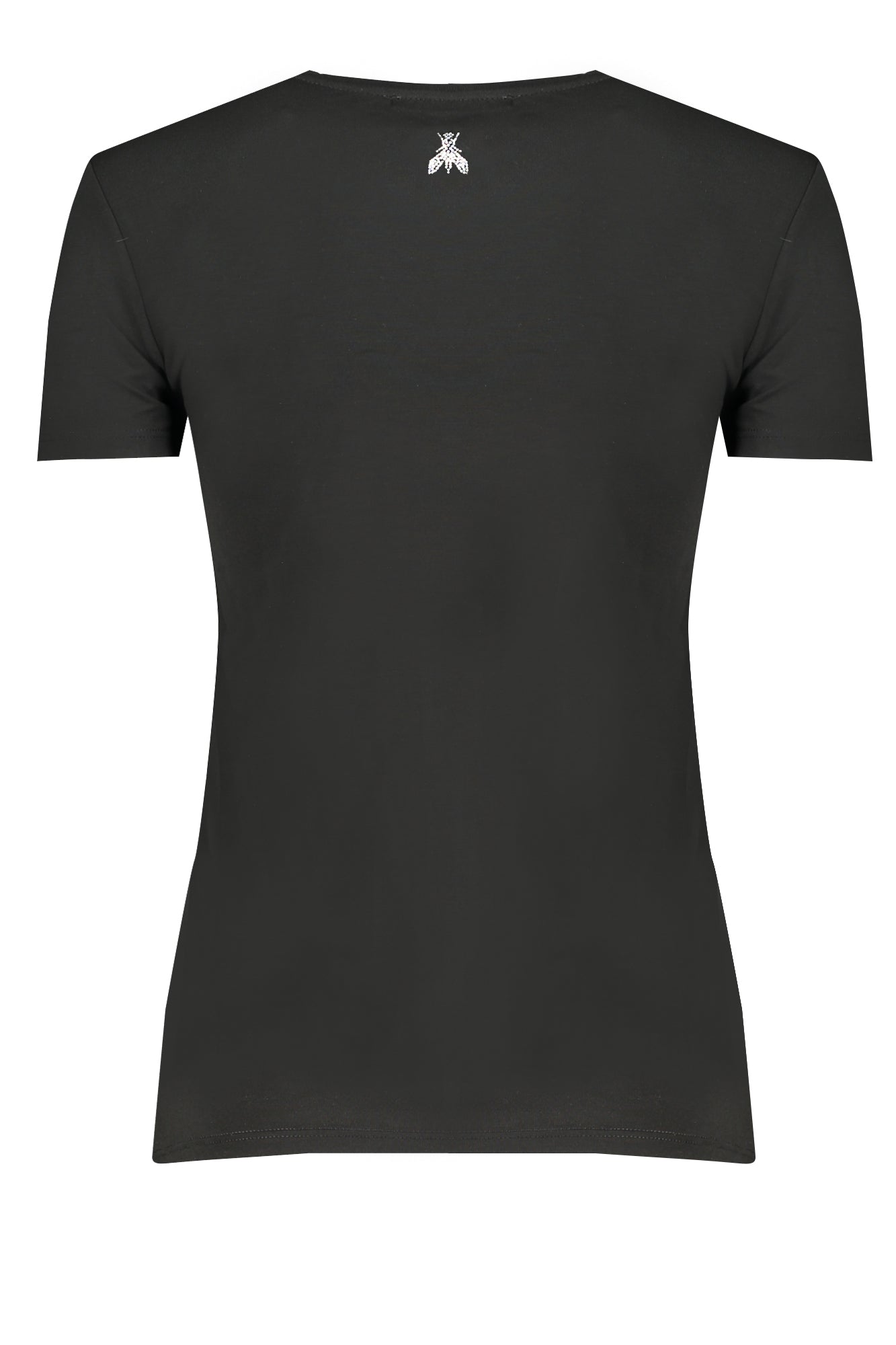 PATRIZIA PEPE WOMEN'S SHORT SLEEVE T-SHIRT BLACK