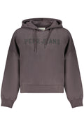 PEPE JEANS DAMEN SCHWARZES SWEATSHIRT MIT REISSVERSCHLUSS Schwarz XL 8447166865289