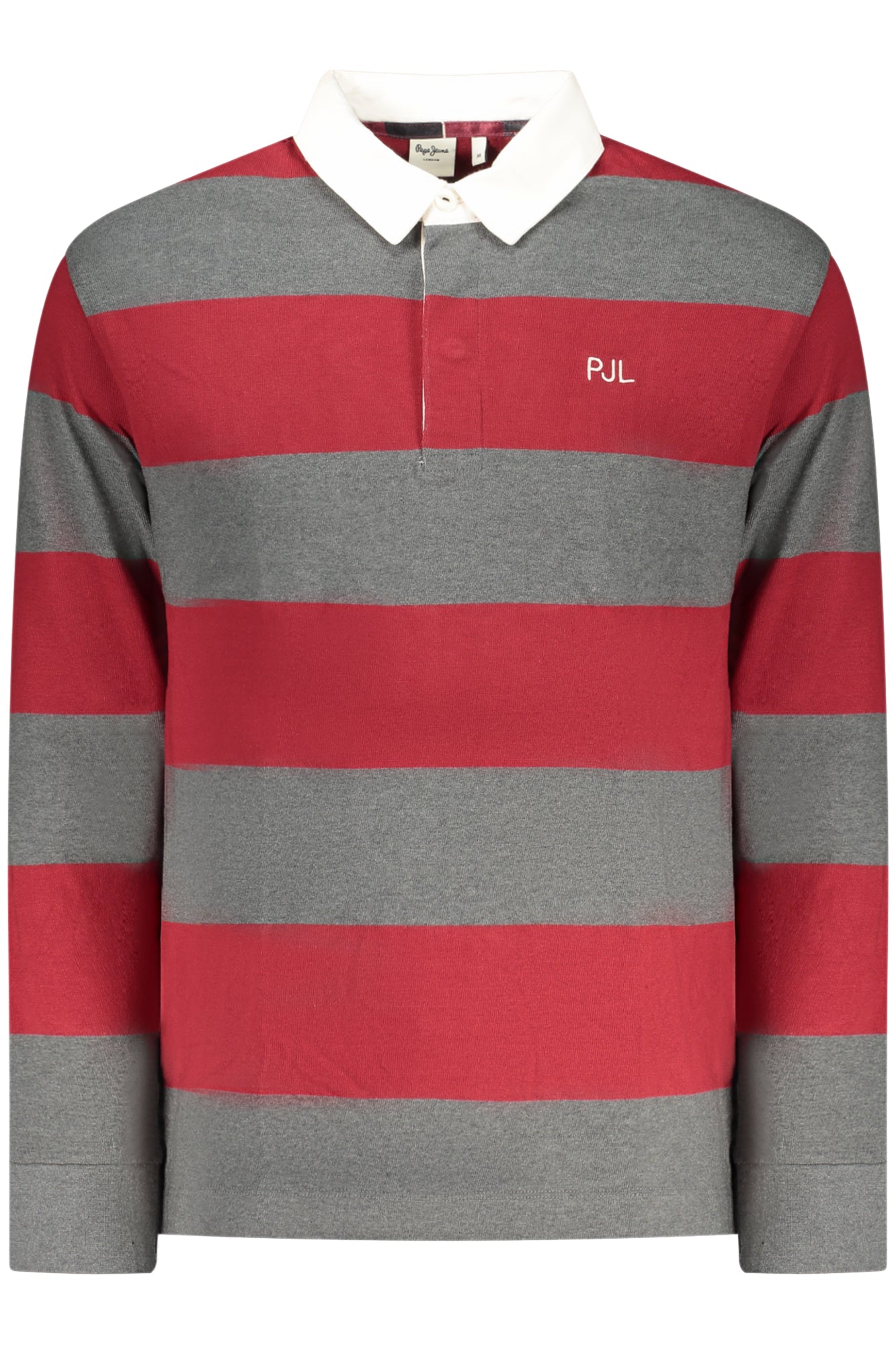 PEPE JEANS Herren-Poloshirt mit langen Ärmeln, Rot Rot S 8447166876896